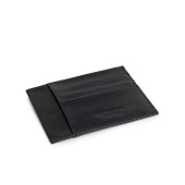 Portcard din piele naturala DiAmanti Juan Negru H030